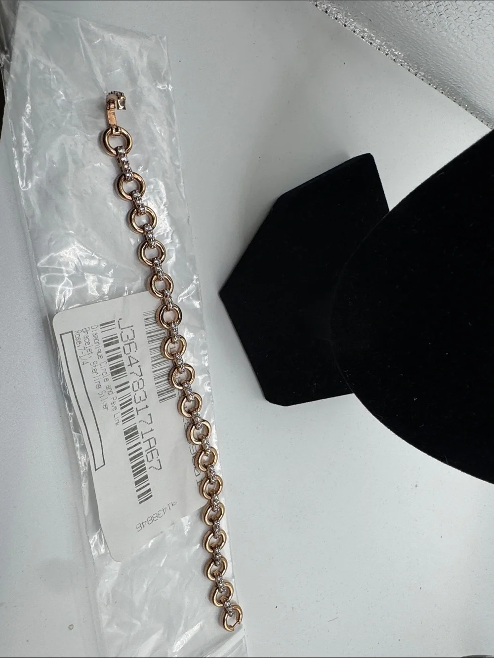 Dominique Rose Gold Link Bracelet